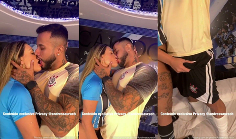 Andressa Urach Sucks Her Coach's Cock
