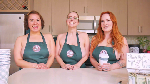 Codi Vore And Her Two Girls Lactate And Rub Their Pussies