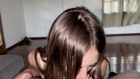 MewSlut Giving A Blowjob And A Handjob