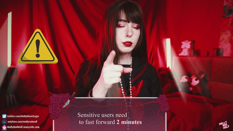 MollyRedWolf, Red Lipstick, And a Big Cock — Pure Perfection