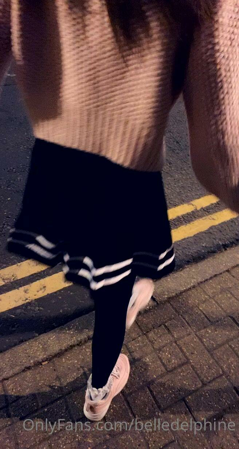 Belle Delphine Flashes Bra In Public