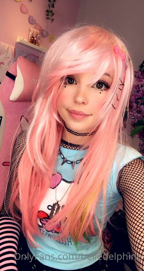 Belle Delphine Lipsyncs To Video