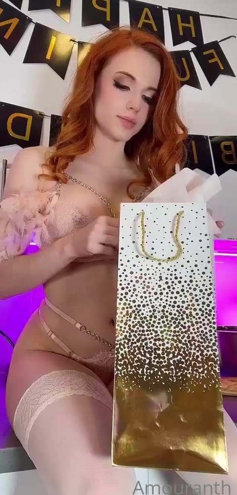 Birthday Girl Amouranth Likes Food Play And Giving BJs
