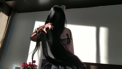 Ecoliere69 Sucks A Cock While Her Mom Is Away