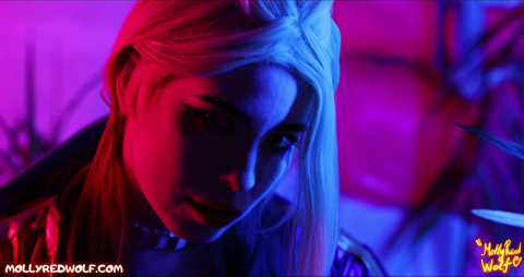 MollyRedWolf Dresses As Up Harley Quinn And Gets Fucked Raw