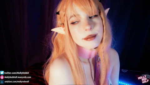 MollyRedWolf Plays A Cock-Loving Zelda And Gets A Creampie