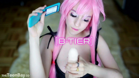 Pink-Haired Yuno Gasai Sucks A Mean Cock, by Lana Rain