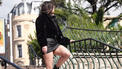 Pretty French Petite Abbyx Just Wants To Fuck