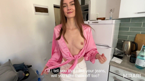 Small Buttocks Is Penetrated By The Neighbor