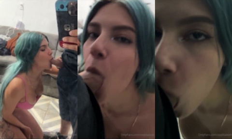 Sophia Leeh Sucks A Cock With Love