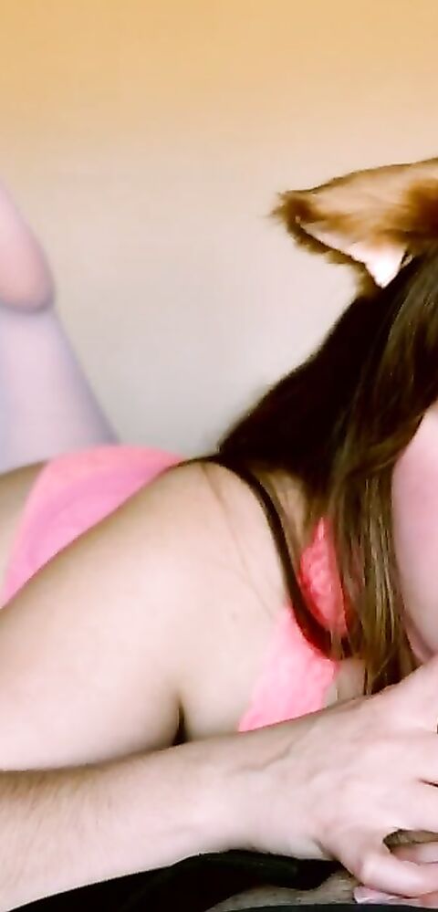 Princess Leia - One of my favorite boys bought me some ears and a collar - OnlyFans - cosplay - pov - brunette - big tits - natural tits - dirty talk - blowjob - big dick - taboo