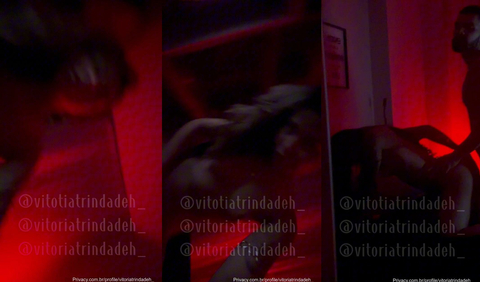 Vitoria Trindade Likes To Fuck In Her Dark Room