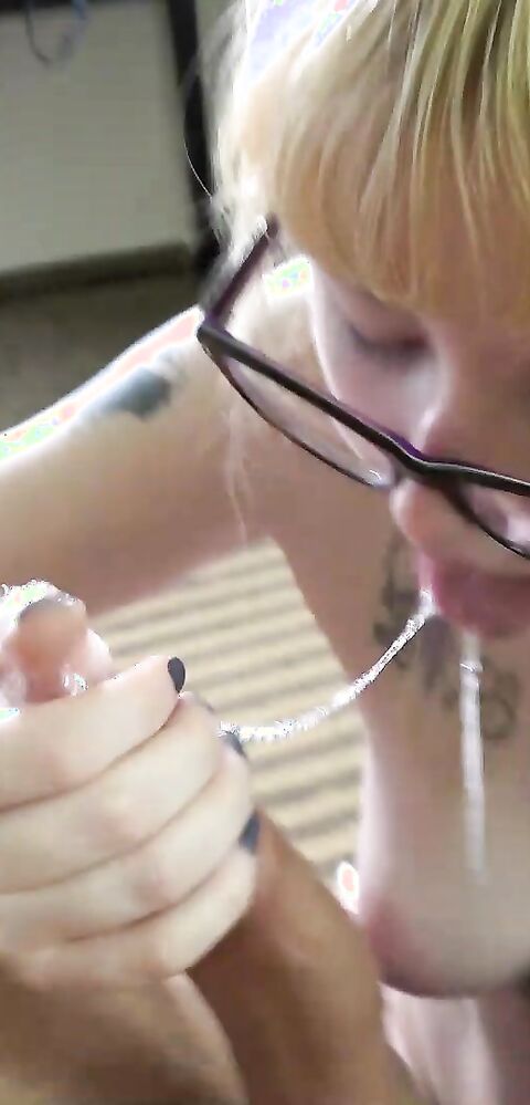 WickedWalter - Skye Stone Milks a Bone - ManyVids - pov - blowjob - big dick