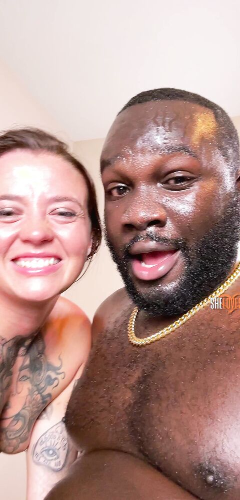 SemajXL - BTS Massage Creampie Tattoo Pawg Kasie K Semaj - ManyVids - massage - creampie - tattoo - bbc - interracial - blowjob - big dick - pov