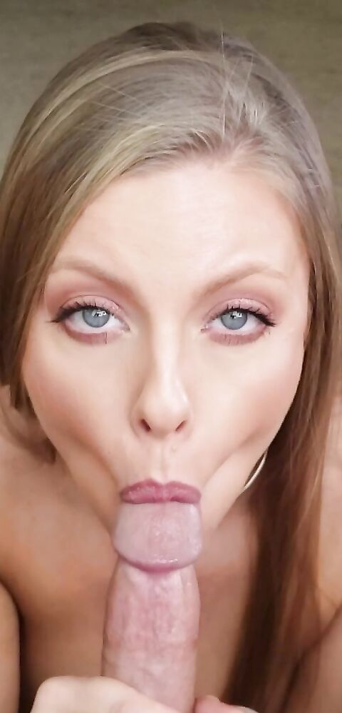 Britney Amber - BRITNEY AMBER POV BLOWJOB - ManyVids - pov - blowjob - blonde - milf - big tits - big dick