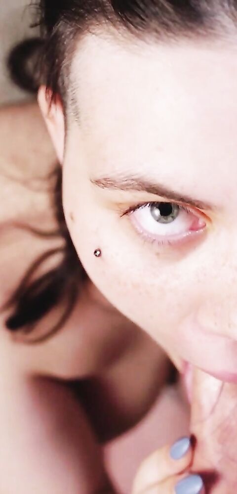 Luciano Fapalotti - enby amazon swallows you whole - ManyVids - pov - blowjob - big dick