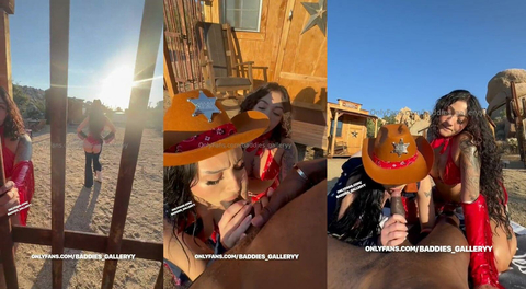 Auhneesh Nicole Cow Girls Threesome Sex Tape