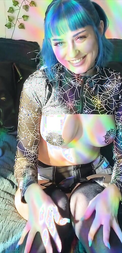 Jewelz Blu - Trick or Treat Spooky Season Sex Tape - ManyVids - teen - solo - big tits - masturbation - pussy - dirty talk