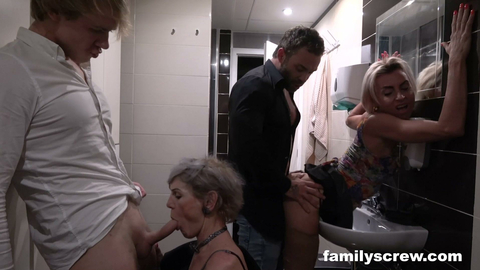 Family trip to swingers club
