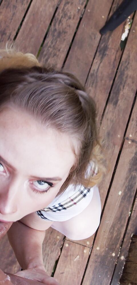 Scarlet Chase - Fuck Me Outside So Neighbours Can Hear - ManyVids - outdoor - blonde - big tits - pov - dirty talk