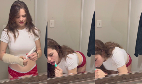 Talissa Smalley Hot Teeth Brushing Video Leaked