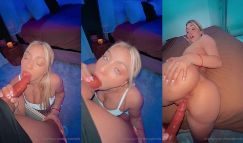 Therealbrittfit Cum On Nude Tits Fucking Video Leaked