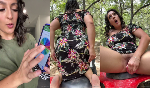 Xoxo_t Nude Pussy Dildo Fuck In Forest