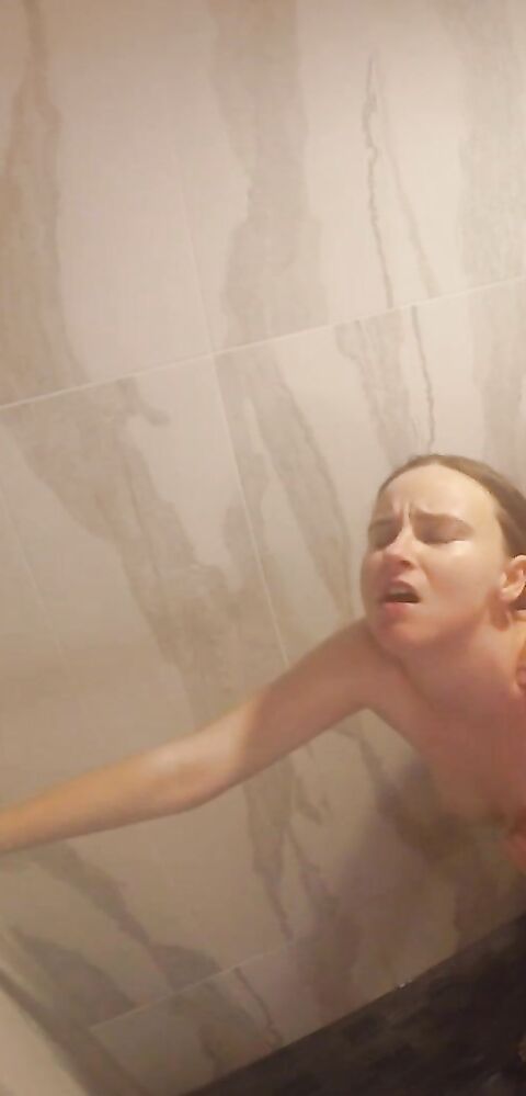 Nathanbronson - Shower Fucking Gopro - ManyVids - blowjob - pov - big dick