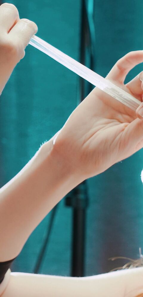 MyLittleSwallow - SLAVE CONDOM CUM DRAINING in SLOW-MO - ManyVids - blowjob - pov - teen - big dick