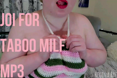 Miss Regina Rae JOI for Mommy Audio Only