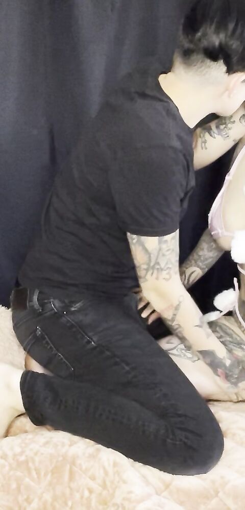 Arabelle Raphael - Nikki Hearts Rails Me - ManyVids - big tits - pov - tattoo - brunette - big dick - blowjob