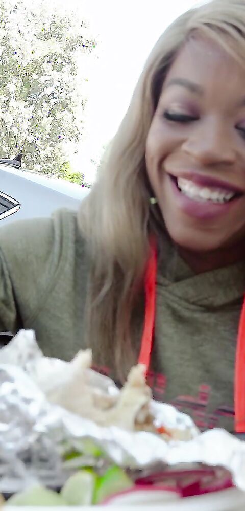 Black Tits Out For The Boys - BlackValleyGirls - BlackValleyGirls - black - tits - pov - teen - blowjob - ebony - natural tits - blonde - facial