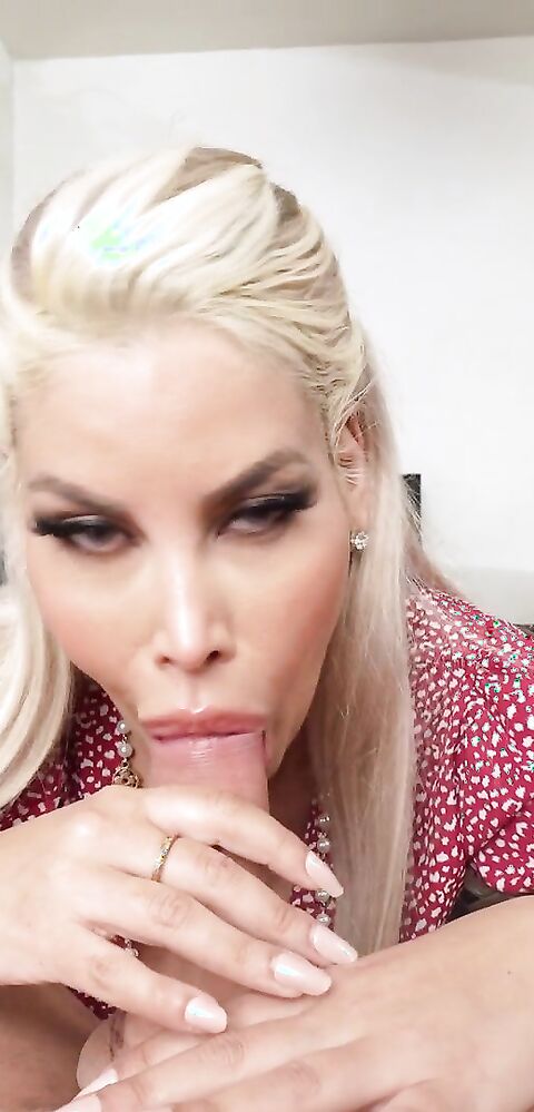 Bridgette B - Happy Fleshlight-Giving - PervMom - PervMom - pov - stepmother - milf - blonde - big ass - big tits