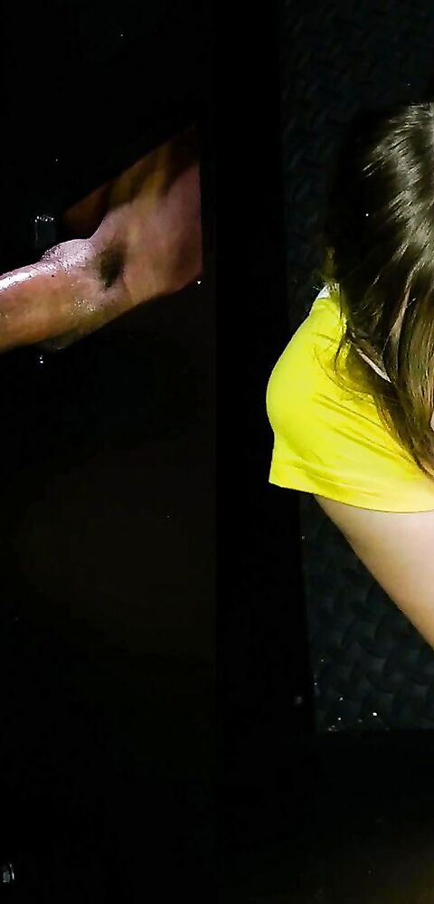 Coco Lovelock's First Gloryhole POV - GloryHoleSecrets - Gloryholesecrets - pov - natural tits - big dick - interracial - deepthroat - blowjob - blonde - black - handjob