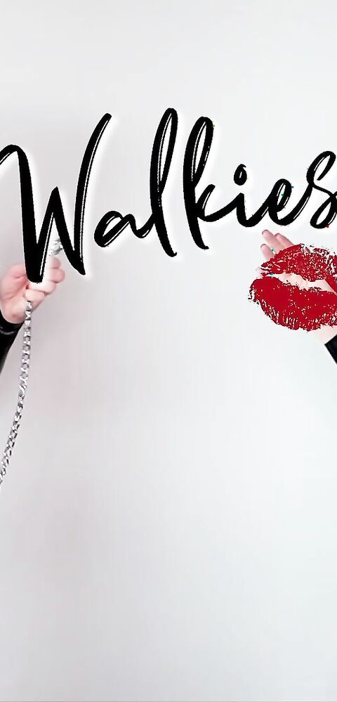 Eva de Vil - Walkies! - ManyVids - fetish - dirty talk - brunette - femdom - small tits - natural tits - hardcore - pov - solo