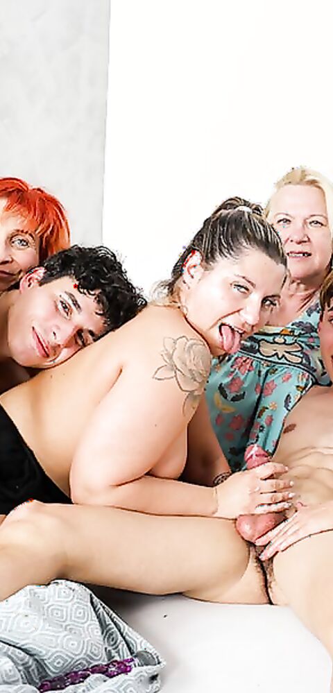 Mature Ladies Dream - Part 2 - GrandMams - Grandmams - tits - big tits - natural tits - bbw - blonde - blowjob - brunette - curvy - deepthroat