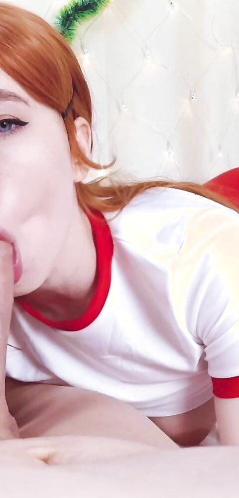 MollyRedWolf - Suck At The Teacher Of Physical Education - ManyVids - Cosplay - teen - natural tits - big tits - dirty talk