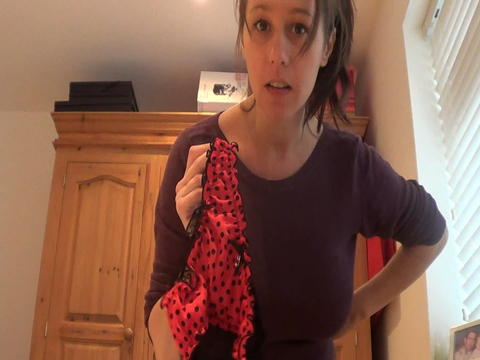 Mummy knows you steal her dirty panties in HD Kelly Hart