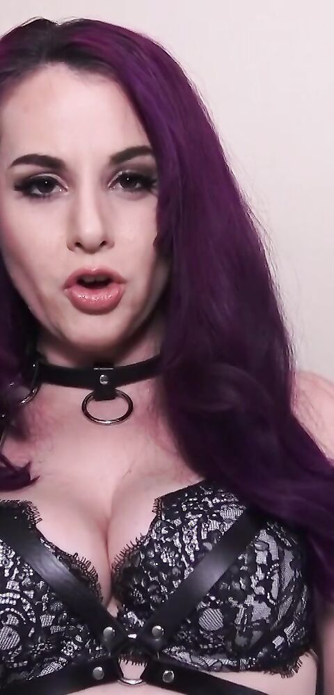 Goddess Valora - Plastic Bag Breath Control - ManyVids - milf - fake tits - femdom - dirty talk - fetish - pov - solo