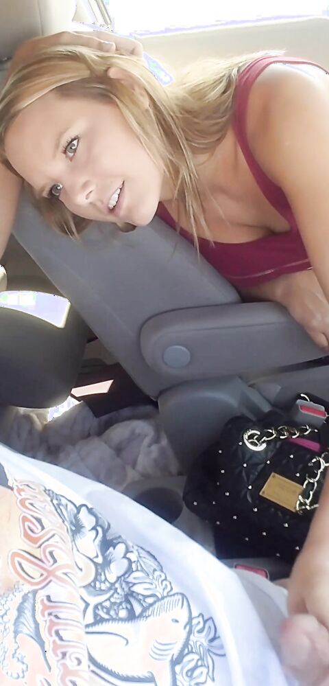 Mya Ryker - Drive And Jerk - ManyVids - milf - blonde - pov - big tits