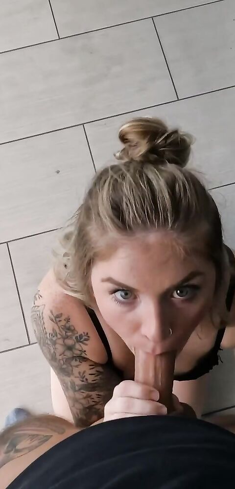 Zoeneli - Balcony Risky Wild Sex - Onlyfans - OnlyFans - teen - pov - blowjob - big dick - big tits - tattoo - facial