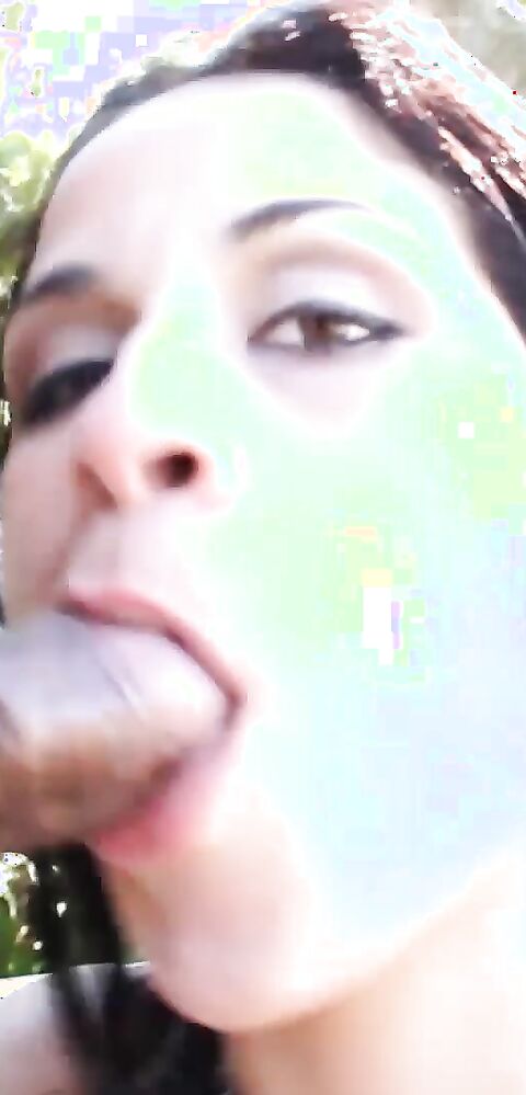 Dominican Miss Raquel Sucks a huge black dick in public - IndustryInvaders - IndustryInvaders - black - public - bbc - big dick - pov - blowjob - interracial