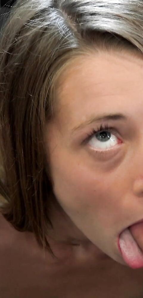 Lubing the Tube - MoneyTalks - MoneyTalks - outdoor - public - blowjob - teen - natural tits - big dick - small tits - amateur - blonde