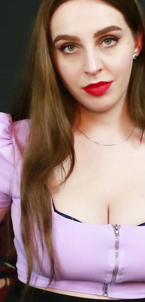 Tsarina Baltic - Pump And Swallow - ManyVids - redhead - milf - dirty talk - big tits - jerk off instruction - femdom - mind fuck - solo - masturbation