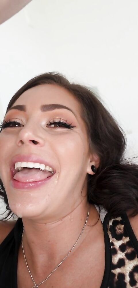 Demi Diveena - She Really Is Lonely And Horny - MomShoot - MomShoot - big tits - big ass - big dick - tits - blowjob - brunette - curvy - deepthroat - facial