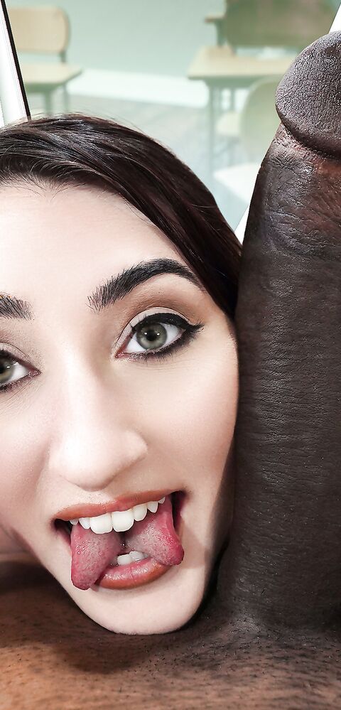 Doxy - My First Doxy Takes Her First BBC at School - MyFirst - MyFirst - bbc - teacher - natural tits - high heels - hairless pussy - reverse cowgirl - medium tits - stepbrother - black