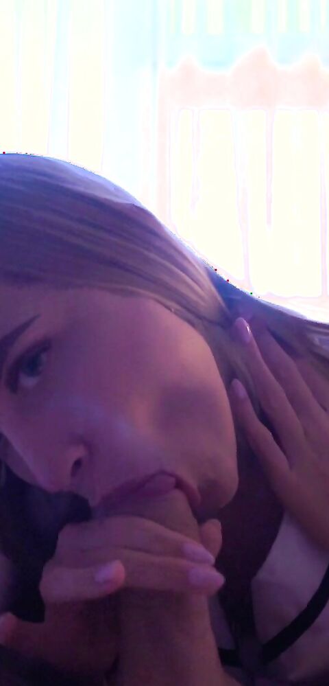 LuxuryMur - Do You Want A Blow Job From An Officer - ManyVids - blowjob - blonde - teen - pov - small tits - big dick