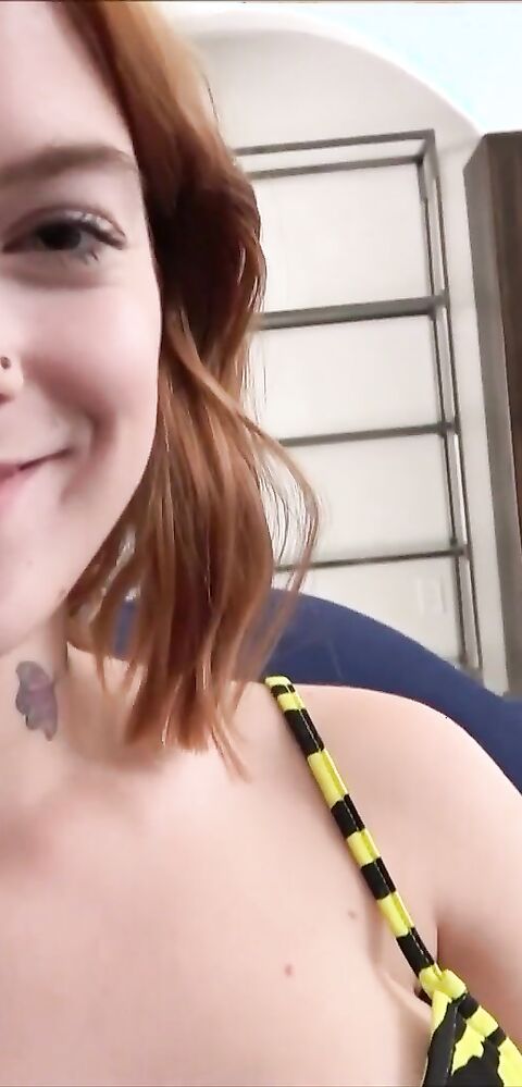 Sage Fox - Nice To Meet You - PerfectGirlfriend - PerfectGirlfriend - pov - teen - blowjob - big ass - natural tits - redhead - taboo