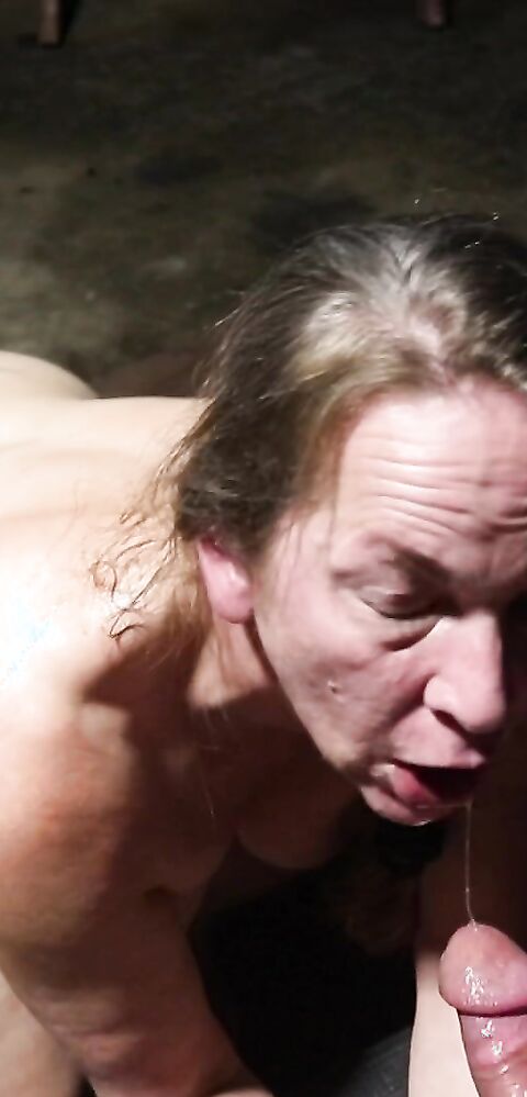 Kymber Leigh - The Nosey Neighbor Gets What's Cumming - ManyVids - milf - blonde - blowjob - big dick - big tits - tattoo - taboo - pov