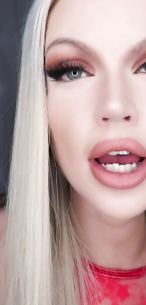 Goddess Harley LaVey - Obey Your Goddess - ManyVids - blonde - big tits - solo - virtualsex - gooning - fake tits - fetish - dirty talk - tattoo